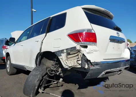 2012 Toyota Highlander z USA, uszkodzony, nr VIN 5TDZA3EH9CS020902